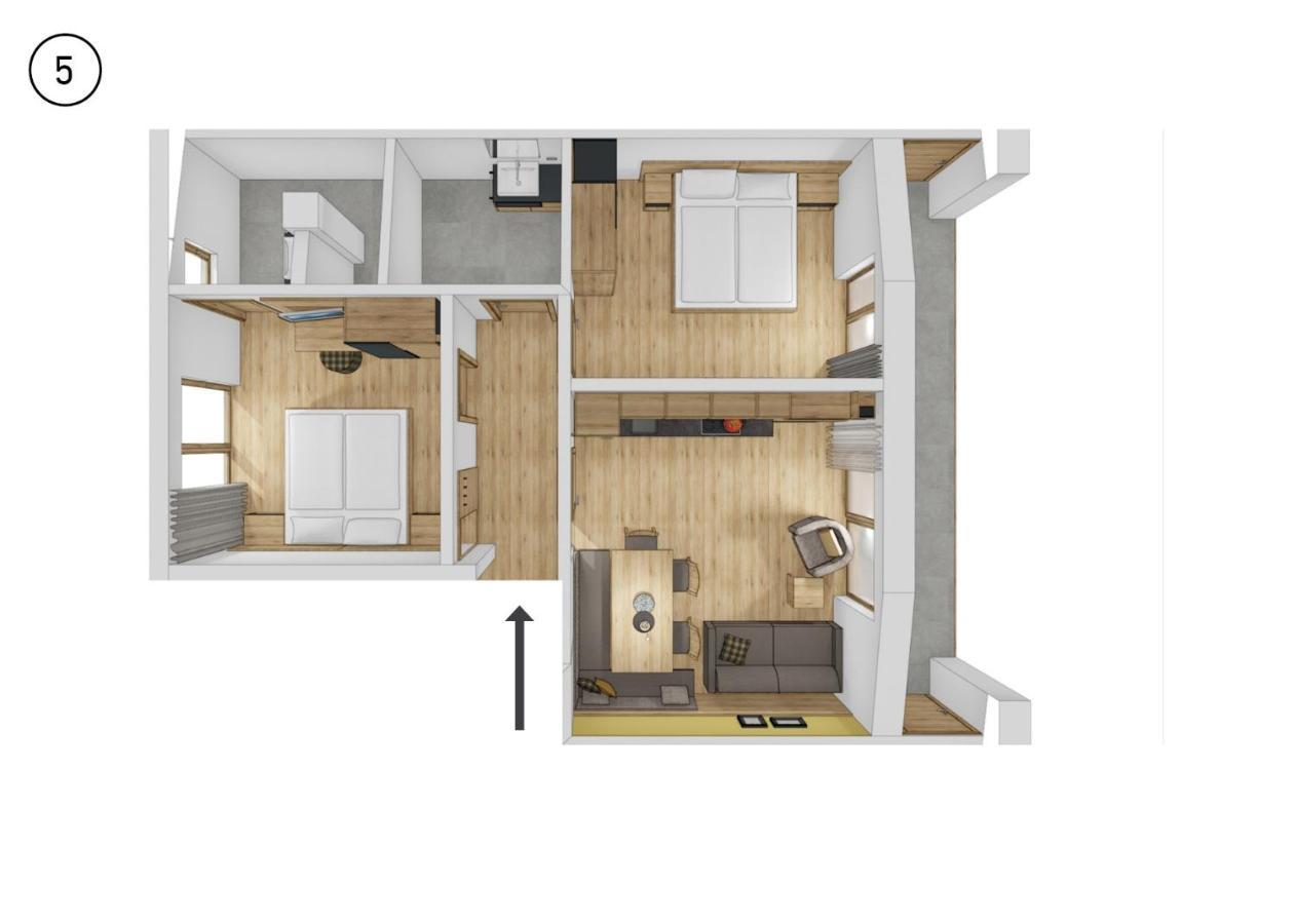 Appartement Foerra 테시도 외부 사진